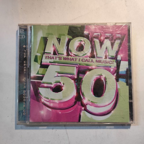 Now That's What I Call Music 50 CD like new, pop, 2 discs
