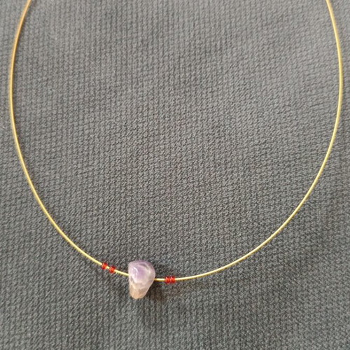 Handmade necklaces like new, set of two