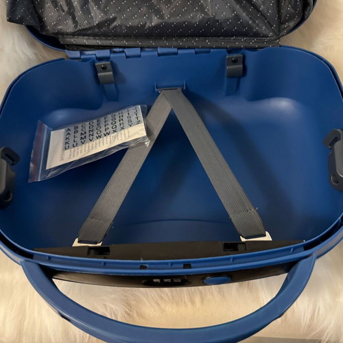 Toiletry bag travel case new blue