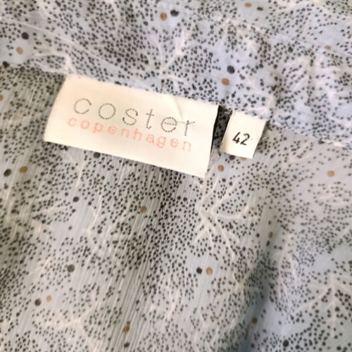 Coster Copenhagen transparent shirt tunic XL like new, multicolor
