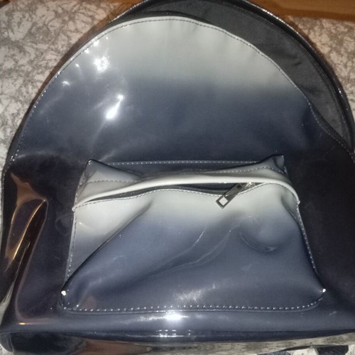 Backpack Bershka blue used