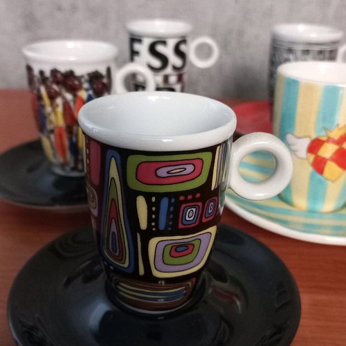 Collection cups used, set of 5 pieces