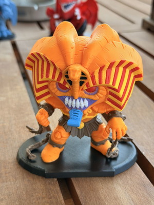 Yu-Gi-Oh Exodia the Forbidden One figure 12cm, 3D printed