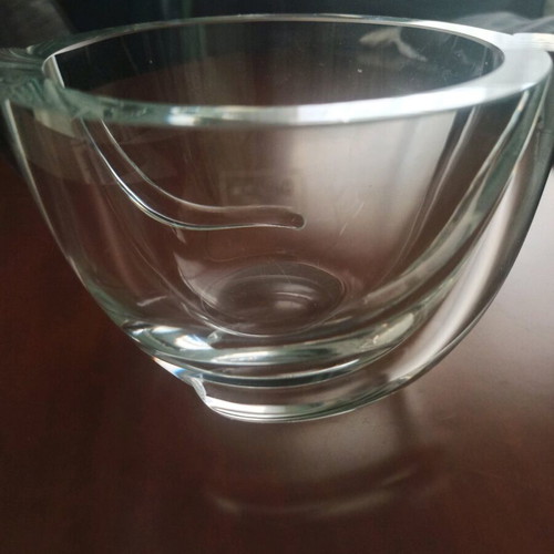 KROSNO crystal container used, Polish crystal