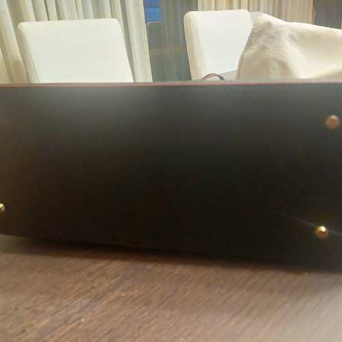 DKNY shoulder bag black leather genuine like new