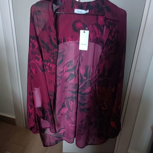 Toi Moi shirt new, black and red