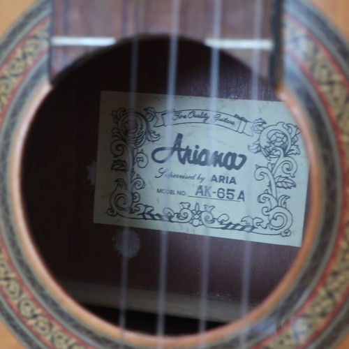Classical guitar used with 6 books, case, and footstool