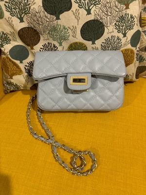Blue mini bag