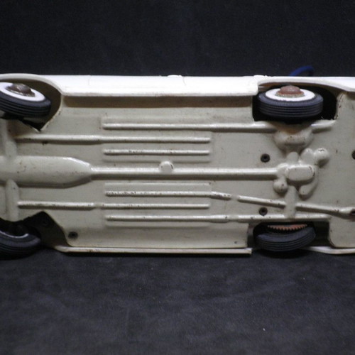 Antique Mercedes police toy car used, GAMA