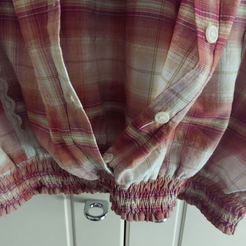 Checked shirt size M used