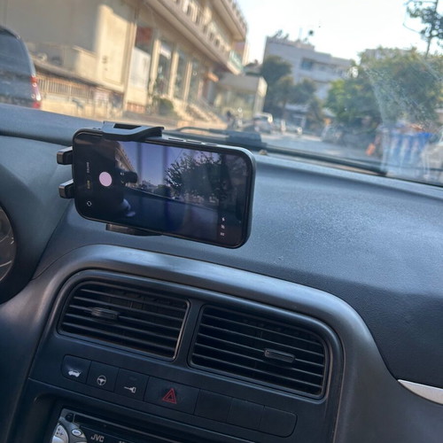 Car Phone Mount for Dashboard with 360-Degree Rotation, New