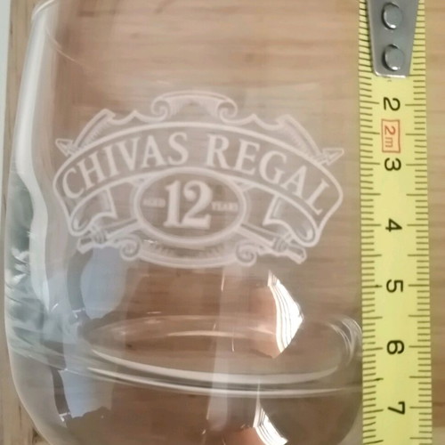 Chivas 12 promotional glasses like new, pack of 10
