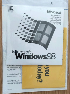 Microsoft Windows 98 Second Edition Αγγλικά Καινούργιο Σφραγισμένο