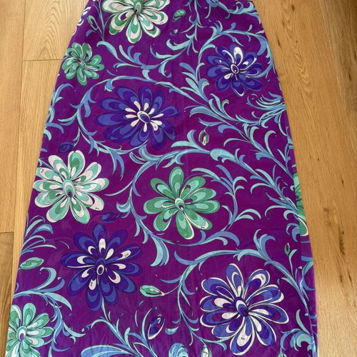 Vintage Emilio Pucci pareo skirt for Formit Rogers