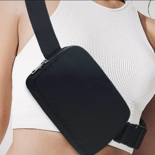 Crossbody bag unisex new, black