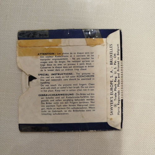 View Master disc used, The Ugly Duckling