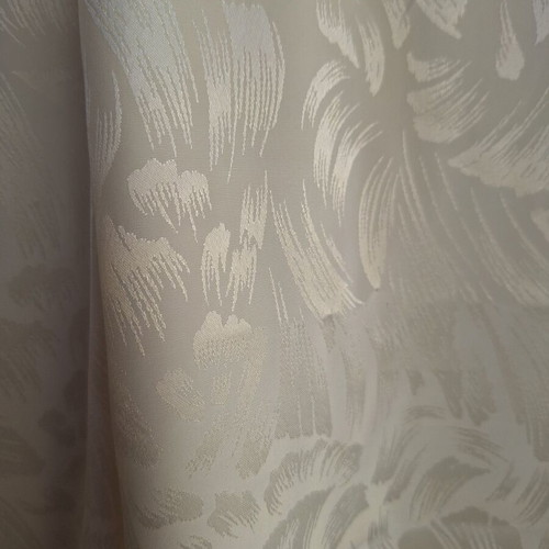 Ivory beige satin fabric new 3.5 meters by 1.10 width
