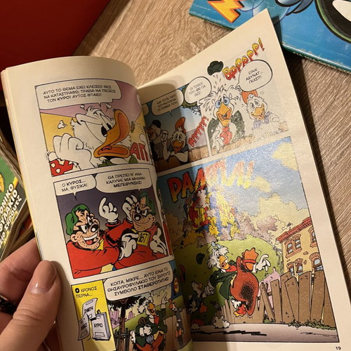 Miky Maoys comic used, Problems of Size with Uncle Scrooge