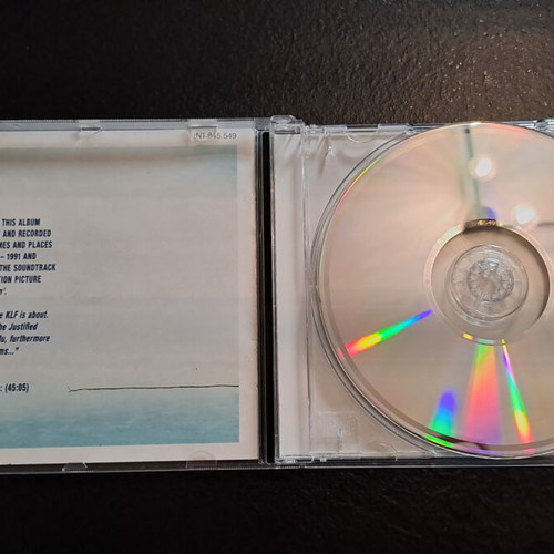 The KLF The White Room CD, electronic dance album 1991