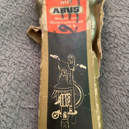 Abus Αντικλεπτική Αλυσίδα Μοτοποδηλάτου 5mm Ατσάλι 60cm με Δύο Κλειδιά