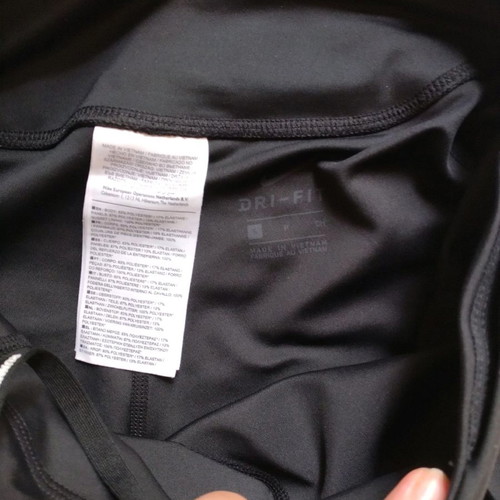 Nike biker shorts used, size small, black