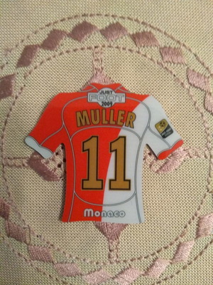 Μαγνητάκι συλλεκτικό Just Foot 2009 Muller Monaco σαν καινούργιο