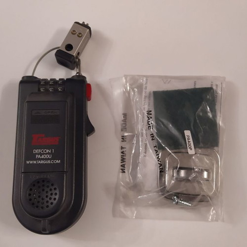 Targus Defcon1 Security Base Plate PA400U used, laptop cable lock with alarm