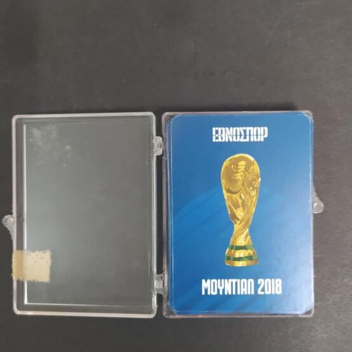 World Cup 2018 card used, gift from Ethnospor