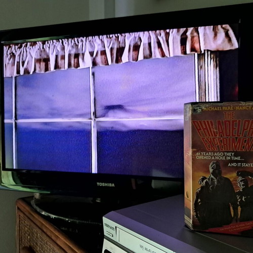 The Philadelphia Experiment VHS used, English audio, PAL edition