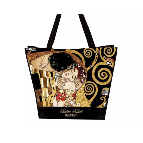 Carmani shoulder bag new with Gustav Klimt artworks The Kiss & The Tree