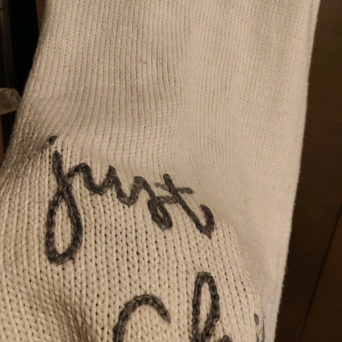 Aerie wool scarf like new, white