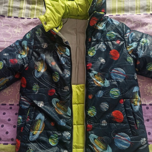 Boboli reversible kids jacket 6-8 years like new, multicolor