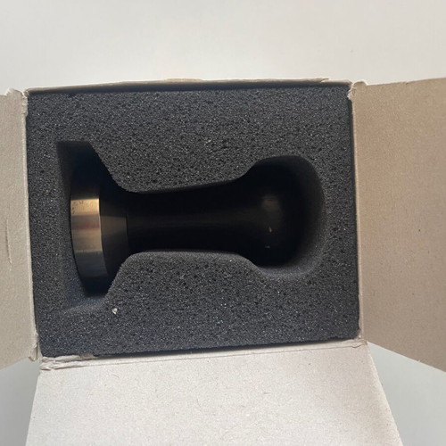 Motta Coffee Tamper with Black Wooden Handle and Inox Base 52mm New