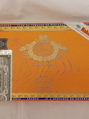 Partagás Mille Fleurs Cigar Box 25’s used, authentic Cuban 2023 edition