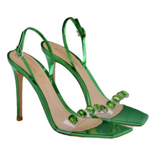 Gianvito Rossi sandal new, size 38.5, green