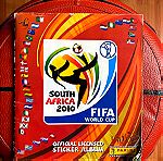 SOUTH AFRICA 2010 FIFA WORLD CUP OFFICIAL LICENSED PANINI STICKER ALBUM 100% ΣΥΜΠΛΗΡΩΜΕΝΟ + ΕΠΙΣΗΜΗ ΜΑΣΚΟΤ 2010  ΚΟΥΚΛΑΚΙ ΔΩΡΟ!!!