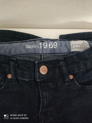 Gap jeans for 5-year-old boy 110 cm black like new