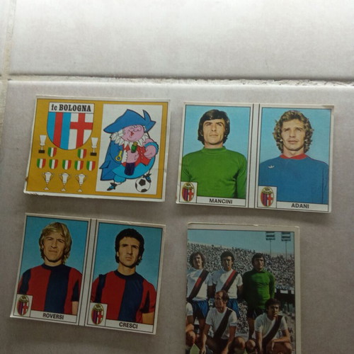 Calciatori stickers Bologna 1977/78 like new