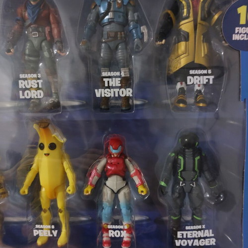 Fortnite Chapter 1 Collection action figures, set of 10