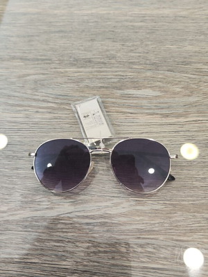 Sunglasses unisex new, black and silver
