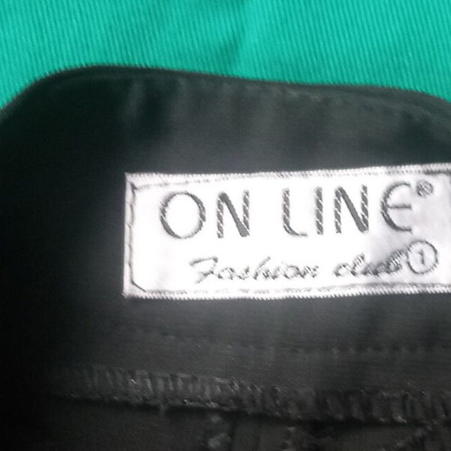 On Line women's pants black straight leg like new size M
