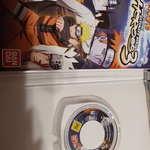 Naruto Heroes 3 PSP game new