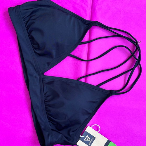 Brunotti Delohinia Women Bikini Top New Black Size M 40 EU