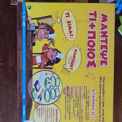 Guess What and Who board game used