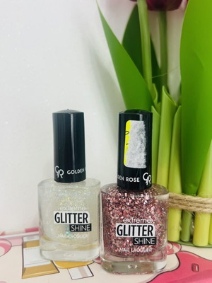 Lot of glitter nail polishes new