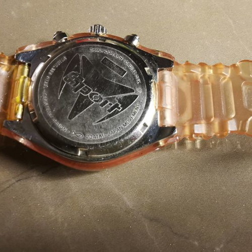 Technomarine Cruise CSX Sport watch used with 3 rubber bracelets