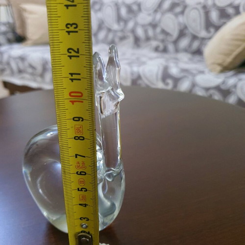 Crystal snail figurine like new