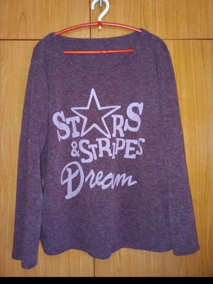 Blouse used purple, size XXXL