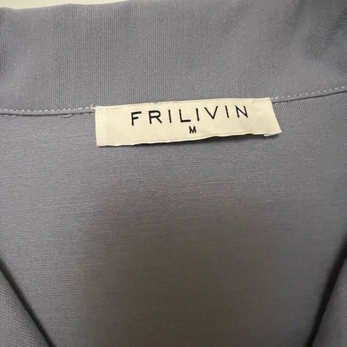 Frilivin grey shirt, size M