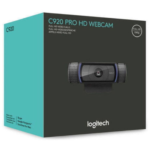Logitech HD Pro Webcam C920 with Autofocus sealed
